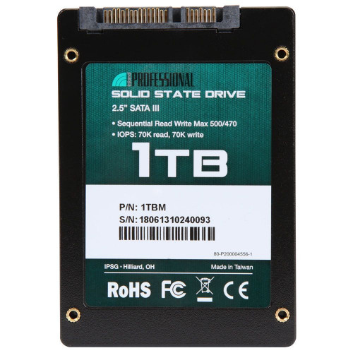 Накопичувач SSD 2.5” 1TB (SATA3) TLC 3D NAND Inland Professional