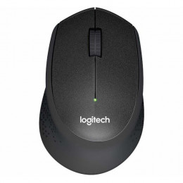 Миша 3 кноп. Logitech M330 Silent Plus (910-004909) бездротова (USB), чорний