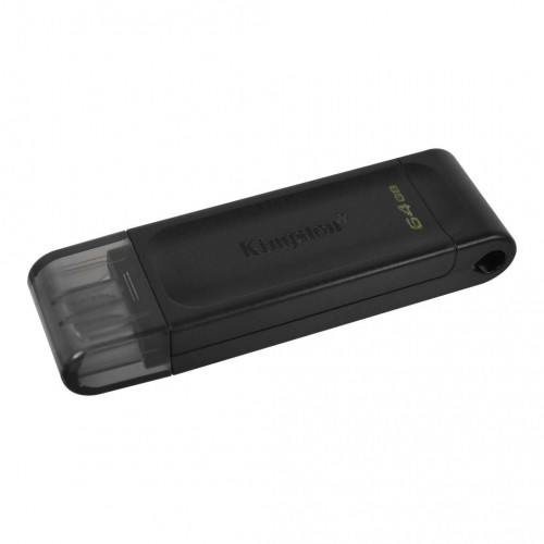 Флешка 64GB Kingston DataTraveler 70 (DT70/64GB) (USB 3.2/Type-C), чорний