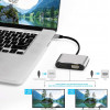 Адаптер Type-C to HDMI 4K, VGA, PD, USB3.0