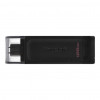 Флешка 128GB Kingston DataTraveler 70 (DT70/128GB) (USB 3.2/Type-C), чорний