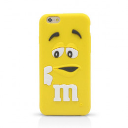 Чохол силіконовий M&M’s для Apple iPhone 6/6s, жовтий