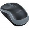 Миша 3 кноп. Logitech M185 (910-002235) бездротова (USB), сірий