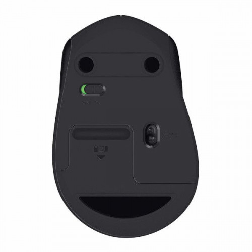 Миша 3 кноп. Logitech M330 Silent Plus (910-004909) бездротова (USB), чорний