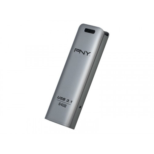Флешка 64GB PNY Elite Steel (FD64GESTEEL31G-EF) (USB 3.1), сірий