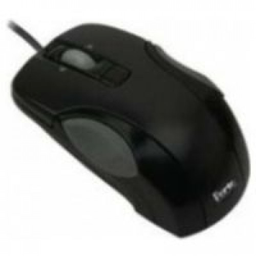 Миша 3 кноп. Porto Laser Mouse LM607 (USB), чорний/сірий