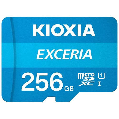 Secure Digital (microSDHC) пам'ять 256GB Kioxia Exceria (LMEX1L256GG2) (Class10 UHS U1)