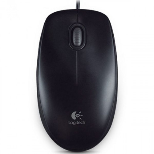 Миша 3 кноп. Logitech B100 (USB), чорний