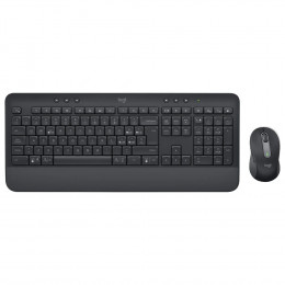 Комплект клавіатура+миша Logitech Signature MK650 Combo for Business UA (920-011004), бездротовий (USB), Graphite