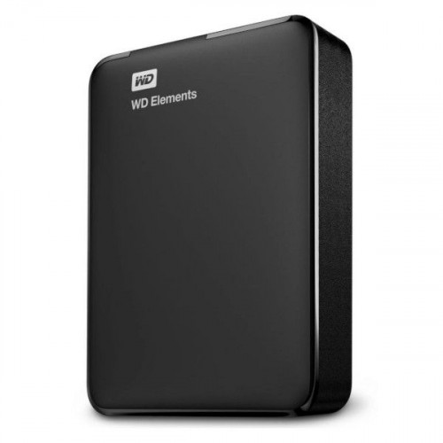 Зовнішній мобільний накопичувач 5TB WD Elements (WDBU6Y0050BBK-WESN) (USB 3.0), чорний