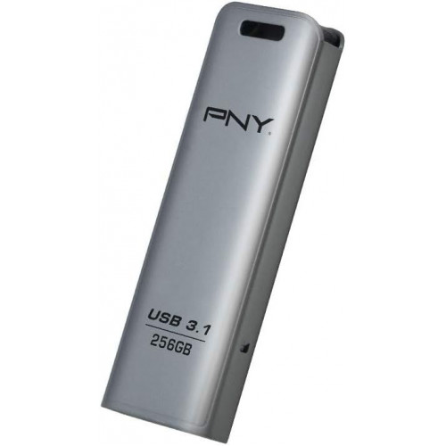 Флешка 256GB PNY Elite Steel (FD256ESTEEL31G-EF) (USB 3.1), сірий