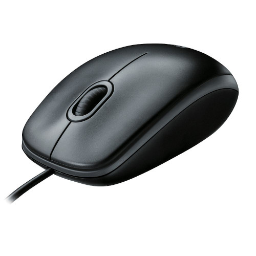 Миша 3 кноп. Logitech B100 (USB), чорний