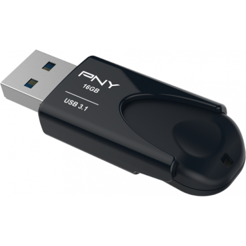 Флешка 512GB PNY Attaché 4 (FD512ATT431KK-EF) (USB 3.1), чорний