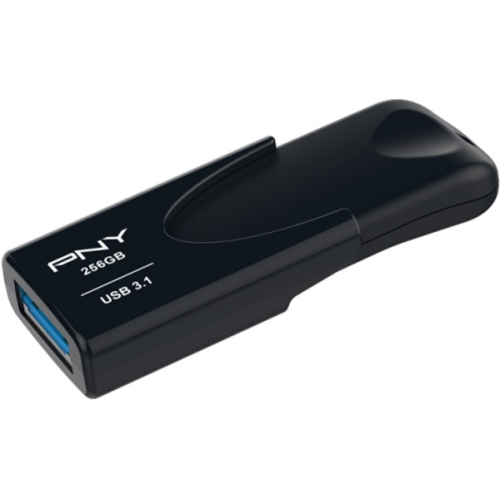 Флешка 256GB PNY Attaché 4 (FD256ATT431KK-EF) (USB 3.1), чорний