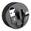 Кабель Baseus New Era USB Type-C 2A 0.9м (CALEP-C0V), золотий