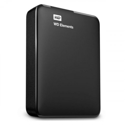 Зовнішній мобільний накопичувач 5TB WD Elements (WDBU6Y0050BBK-WESN) (USB 3.0), чорний