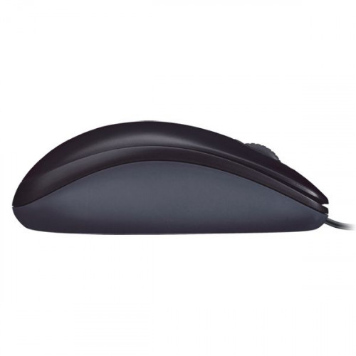 Миша 3 кноп. Logitech M90 Dark (910-001793) (USB), сірий