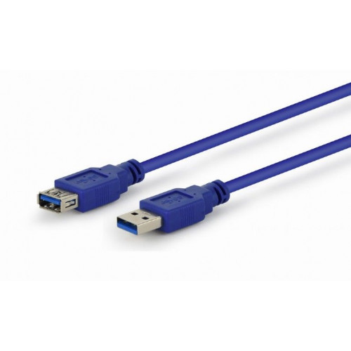 Кабель подовжувач USB3.0 AM/AF Cablexpert (CCP-USB3-AMAF-10) USB type A - USB type A, 3 м