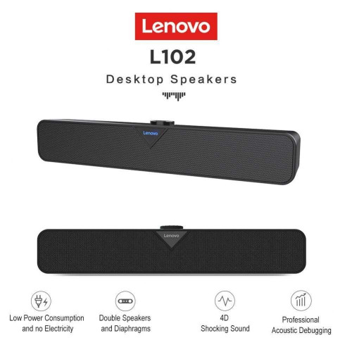 Колонка Lenovo L102 Desktop RGB Speaker