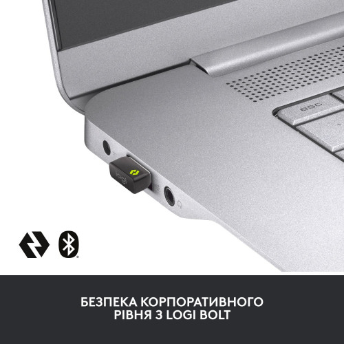 Миша 7 кноп. Logitech MX Master 3S for Business (910-006582) бездротова (USB), Graphite