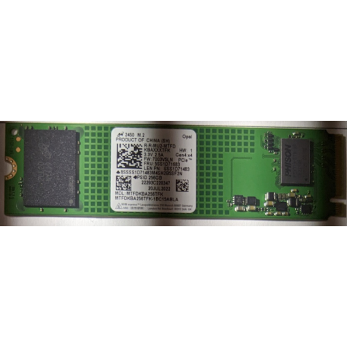 Накопичувач SSD M.2 256GB NVMe 2280 Micron Gen4 (MTFDKBA256TFK-1BC15ABLA)