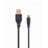 Кабель USB 2.0 AM to Mini 5P 1.8m Cablexpert (CCP-USB2-AM5P-6) передача даних