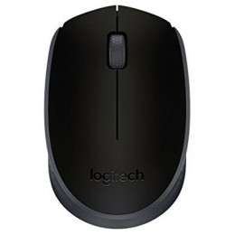 Миша 3 кноп. Logitech M171 (910-004424) бездротова (USB), сірий/чорний