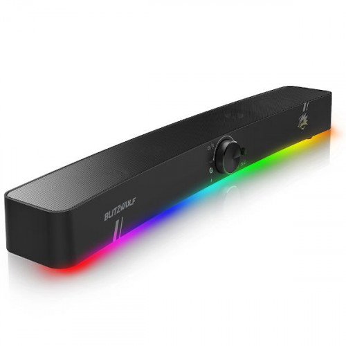 Колонка BlitzWolf BW-GS3 Computer Game Speaker RGB 2.0