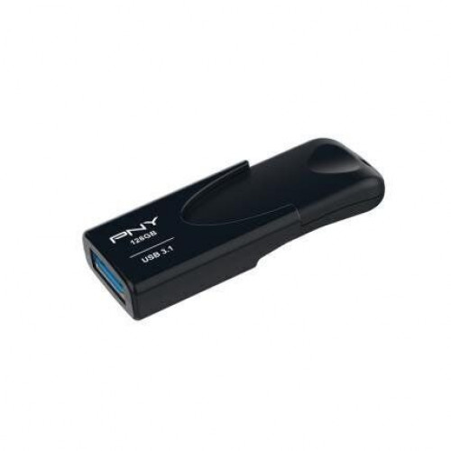 Флешка 128GB PNY Attaché 4 (FD128ATT431KK-EF) (USB 3.1), чорний