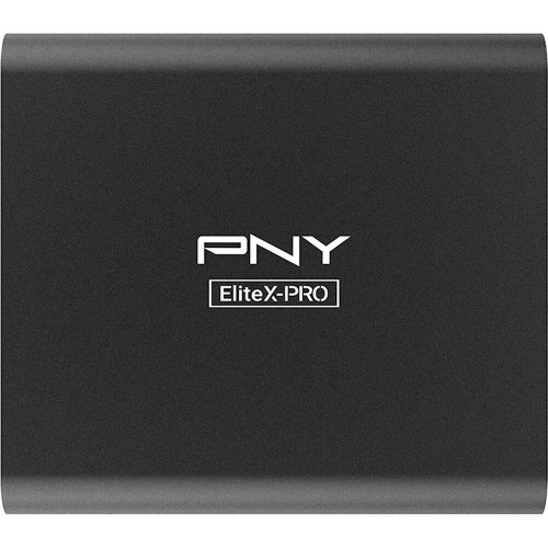 Зовнішній мобільний накопичувач SSD 1TB PNY EliteX-Pro (PSD0CS2260-1TB-RB) (USB3.2/USB Type-C), чорний