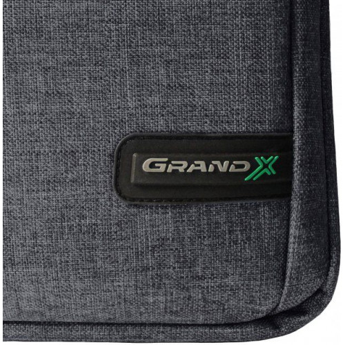 Сумка Grand-X SB-139D, поліестер, Dark Grey, до 15.6”