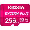 Secure Digital (microSDHC) пам'ять 256GB Kioxia Exceria Plus (LMPL1M256GG2) (Class10 UHS I)