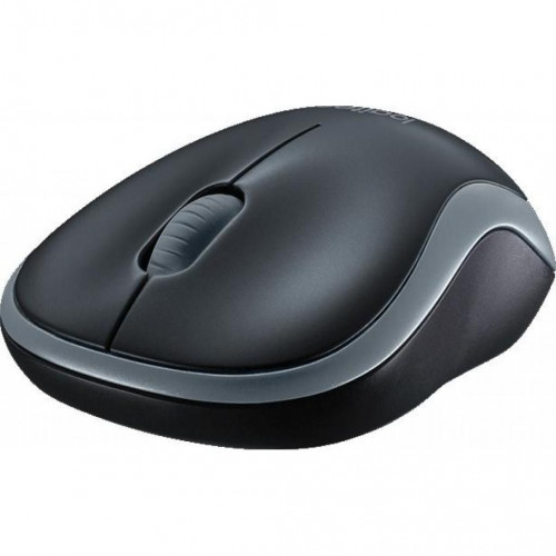 Миша 3 кноп. Logitech M185 (910-002235) бездротова (USB), сірий