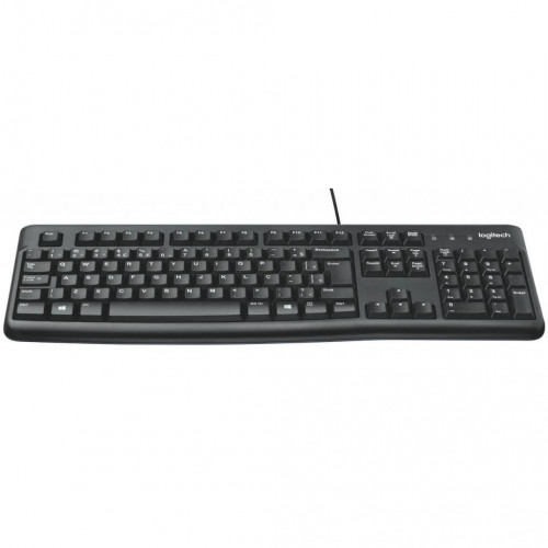 Клавіатура Logitech K120 Ukr (920-002643), USB, Black
