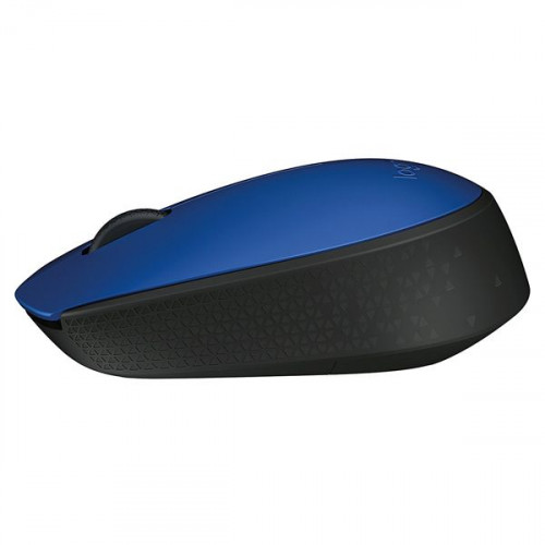 Миша 3 кноп. Logitech M171 бездротова (USB), синій/чорний