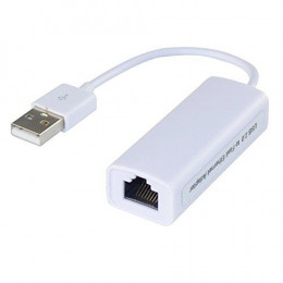 Адаптер USB2.0 to Fast Ethernet, білий