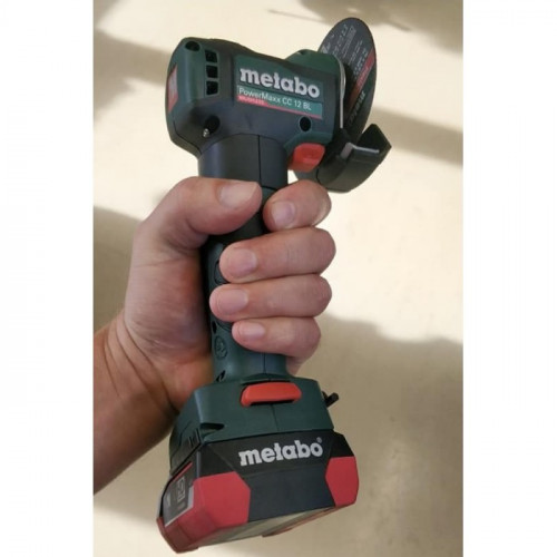 Акумуляторна болгарка Metabo PowerMaxx CC 12 BL (12 В, без АКБ, 76 мм) (600348850)