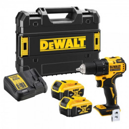 Акумуляторний дриль-шуруповерт DeWALT DCD708P2T (2х18 В, 5 А*год, 65 Н*м)