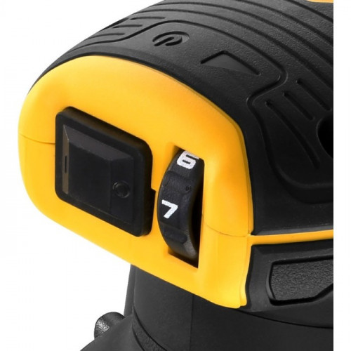 Акумуляторна ексцентрикова шліфмашина DeWALT DCW210N (18 В, без АКБ, 125 мм)