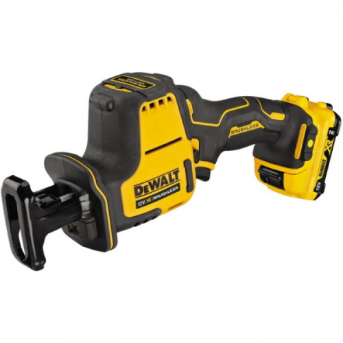 Акумуляторна шабельна пила DeWALT DCS312D2 (2х12 В, 2 А*год, 2800 ход/хв)