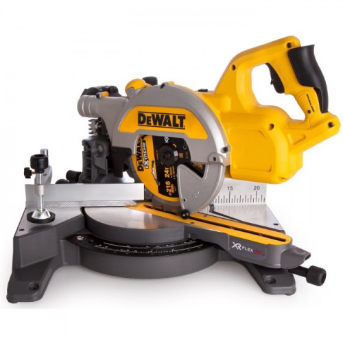 Акумуляторна торцювальна пила DeWALT DCS777T2 (2х54 В, 6 А*год, 216 мм)