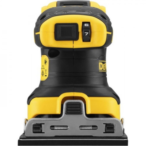 Акумуляторна вібраційна шліфмашина DeWALT DCW200N (18 В, без АКБ, 115х108 мм)