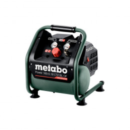 Акумуляторний компресор Metabo Power 160-5 18 LTX BL OF (18 В, 120 л/хв, без АКБ) (601521850)