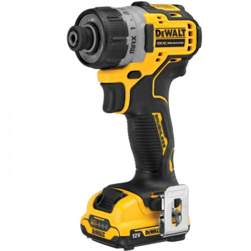 Акумуляторний шуруповерт DeWALT DCF601D2 (12 В, 2х2 А*год, 8 Н*м)