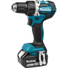 Акумуляторний шуруповерт Makita DDF484RTE (18 В, 2х5 А*год, 54 Н*м)