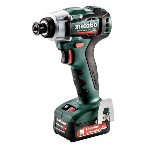 Акумуляторний ударний гайковерт Metabo PowerMaxx SSD 12 BL (12 В, 2х2 А*год) (601115500)