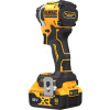 Акумуляторний ударний шуруповерт DeWALT DCF850P2T (18 В, 5 А*год, 206 Н*м)