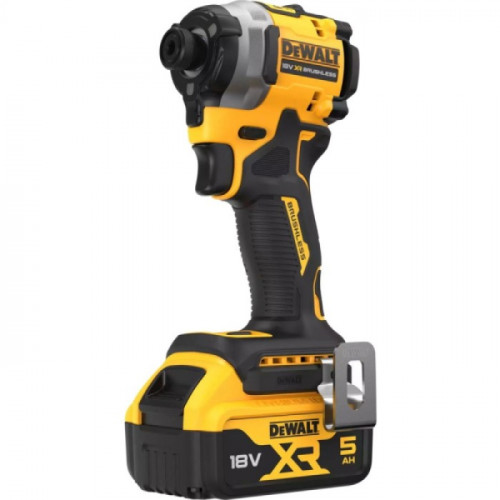 Акумуляторний ударний шуруповерт DeWALT DCF850P2T (18 В, 5 А*год, 206 Н*м)