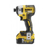 Акумуляторний ударний шуруповерт DeWALT DCF887P2 (2х18 В, 5 А*год, 205 Н*м)