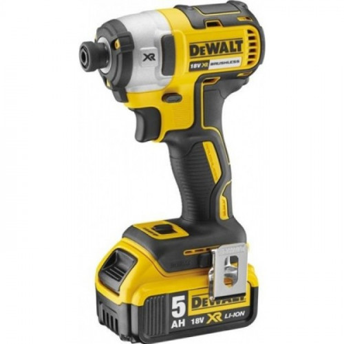 Акумуляторний ударний шуруповерт DeWALT DCF887P2 (2х18 В, 5 А*год, 205 Н*м)